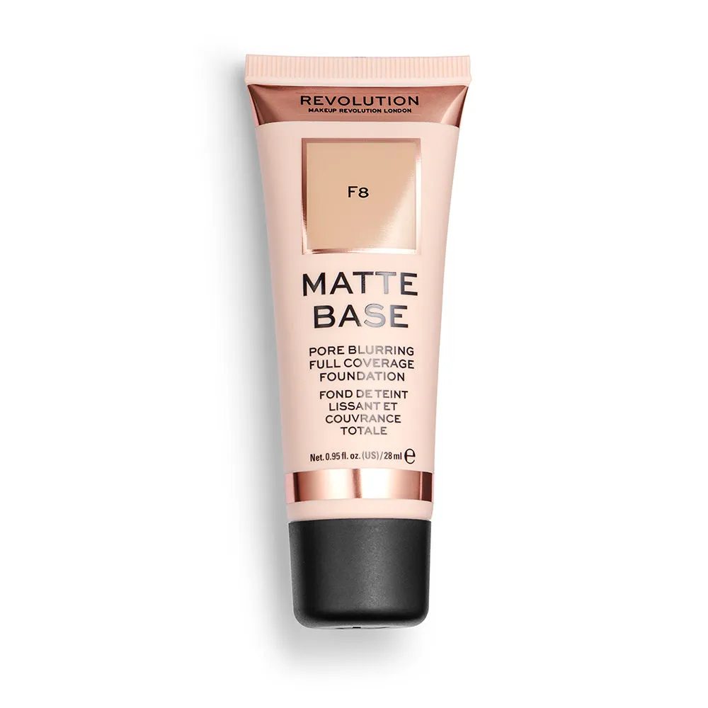 Makeup Revolution Matte Base Foundation - F8