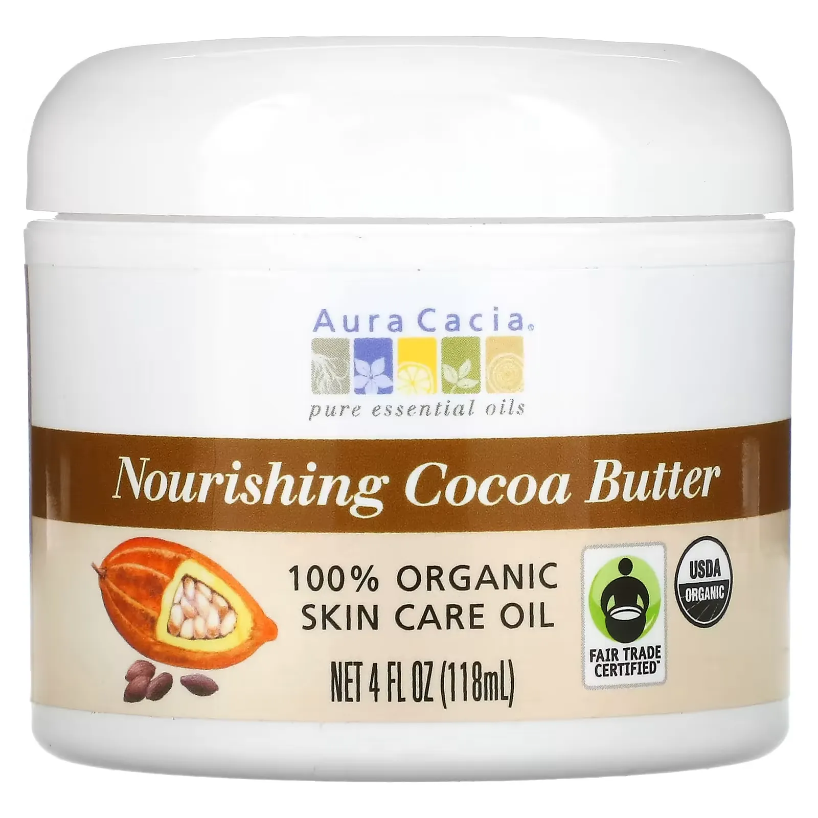 Nourishing Cocoa Butter, 4 fl oz (118 ml)