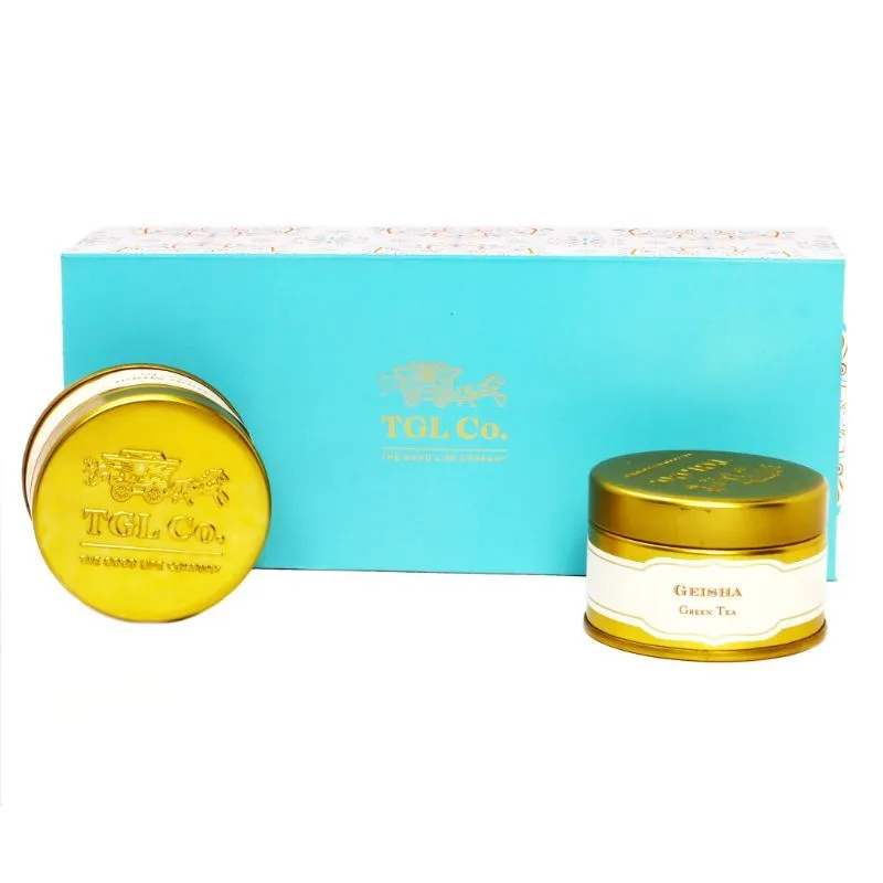 TGL Co. Crafted Celebration Teal Tea Gift Hamper