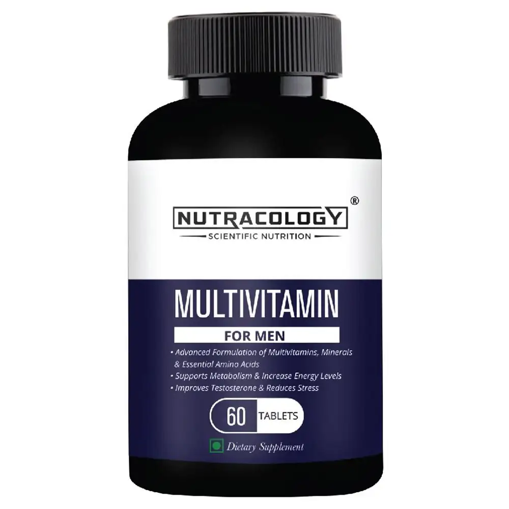 Nutracology Mens Multivitamin,  60 capsules  Unflavoured