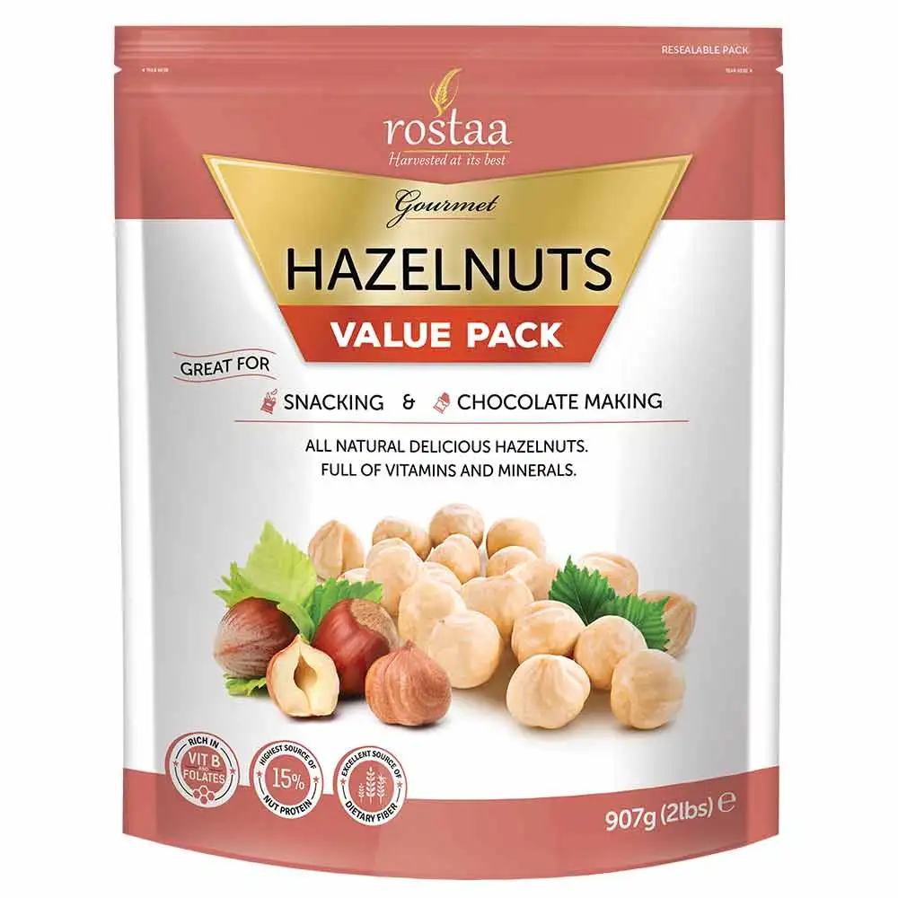 Rostaa Hazelnuts,  907 g  Unflavoured