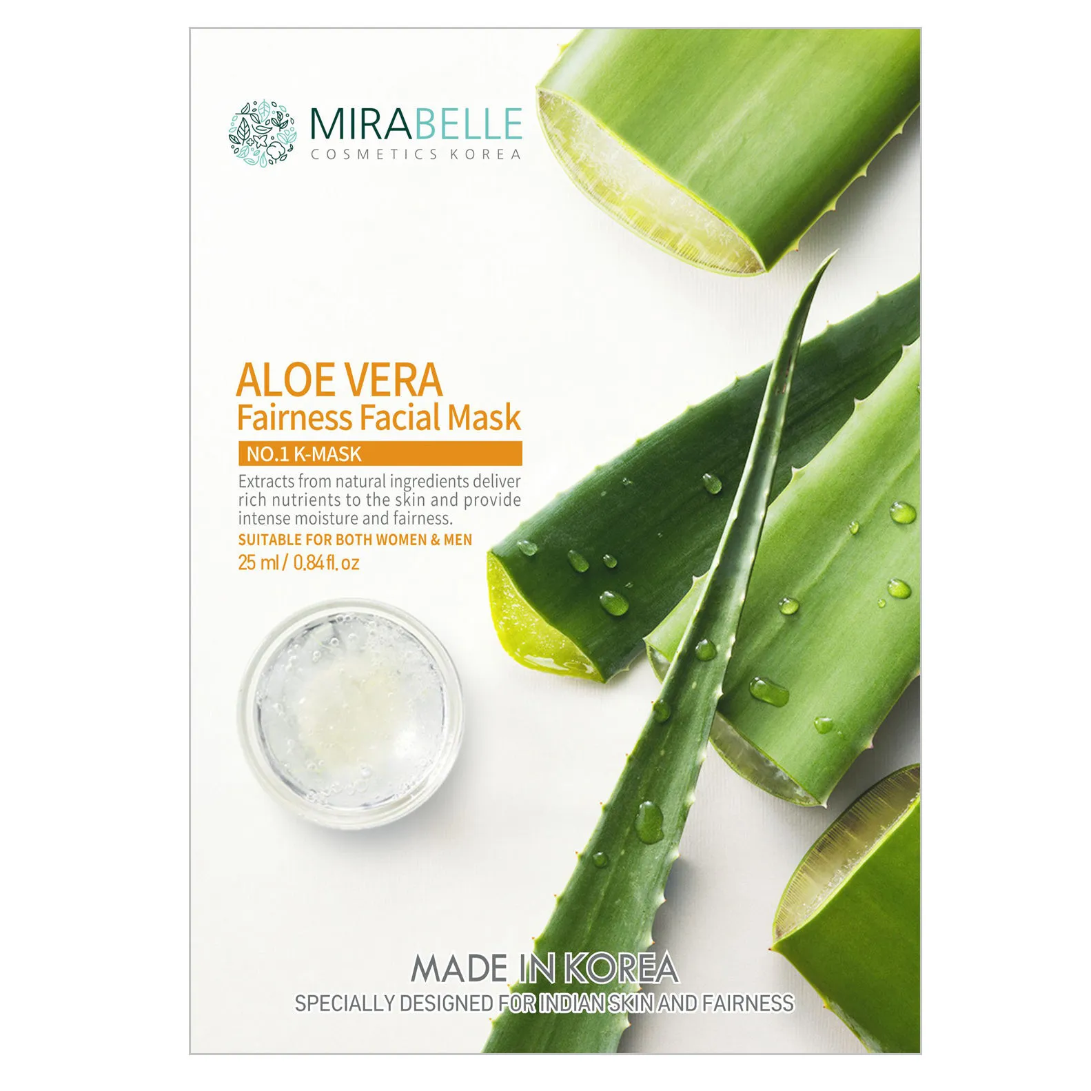 Mirabelle Korea Aloe Vera Facial Mask