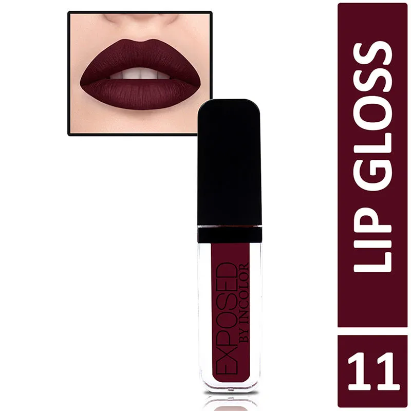 Incolor Exposed Soft Matte Lipgloss - 11