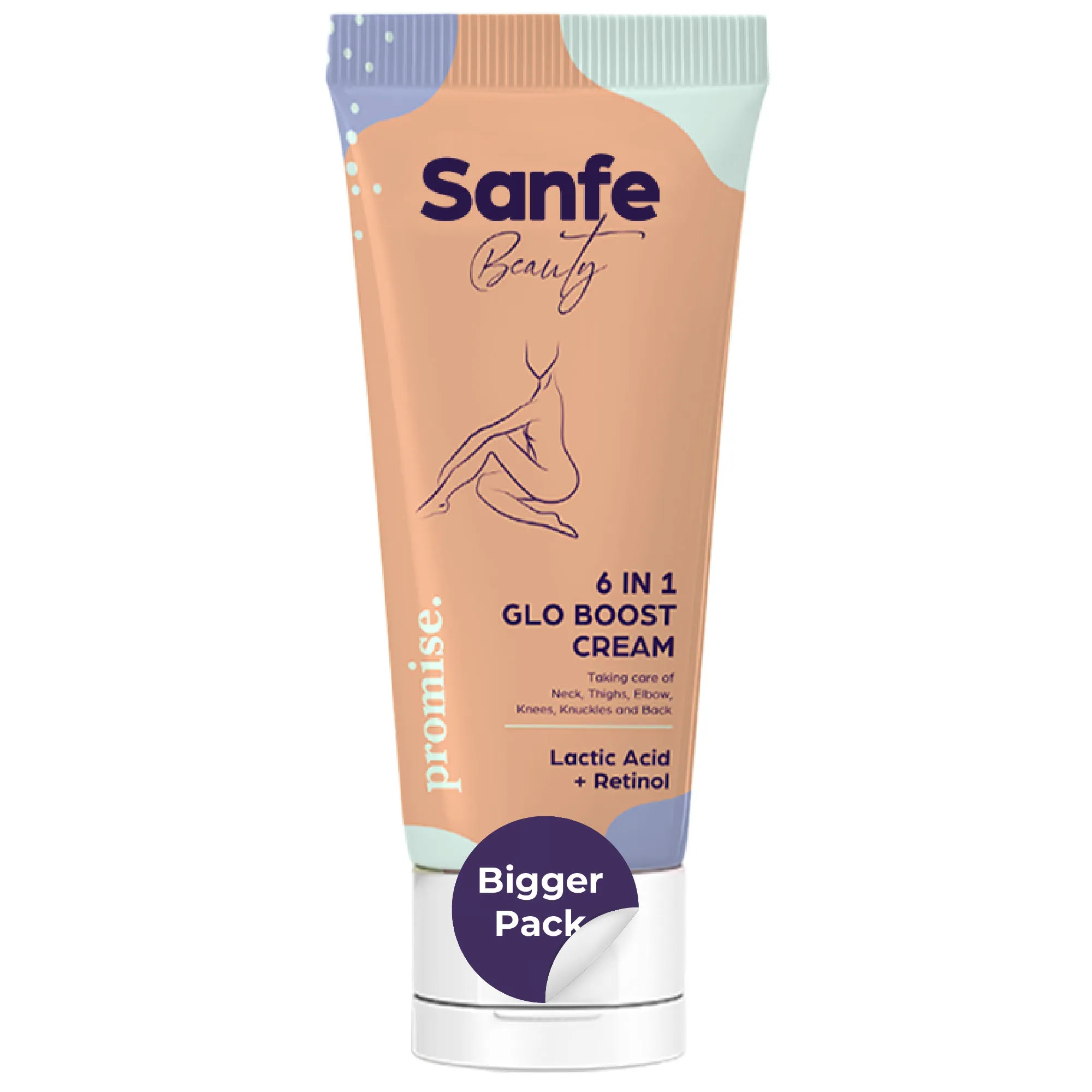 Sanfe Spotlite Body Serum Cream For Dark Neck, Joints and Skinfolds | Enriched with SPF 15