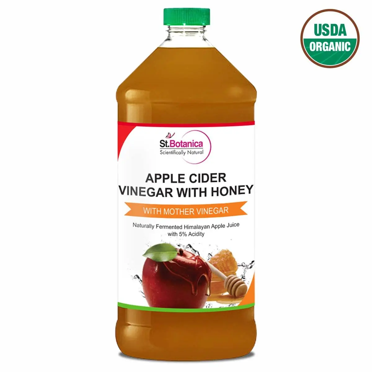 St.Botanica Apple Cider Vinegar With Honey (500 ml)