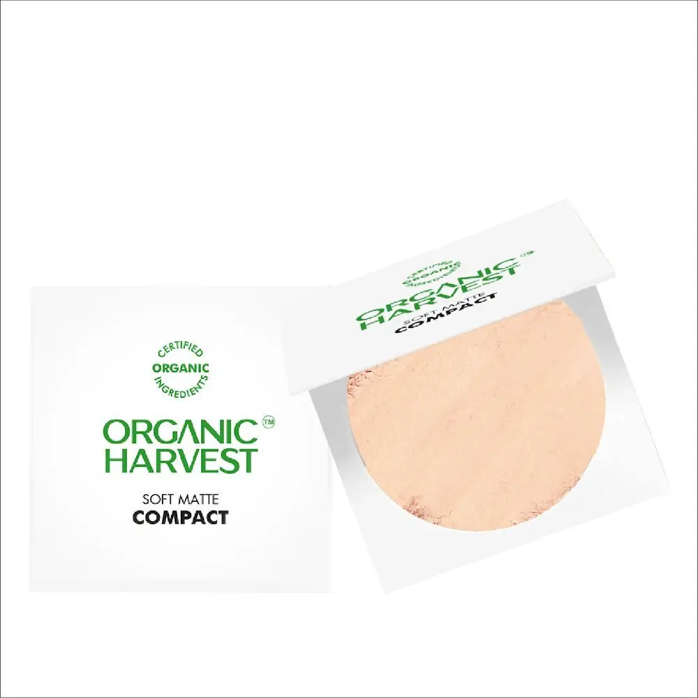 Organic Harvest Soft Matte Compact - Natural, 9gm