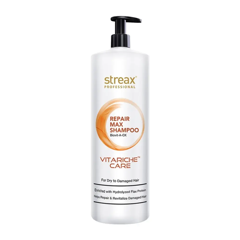 Streax Professional Repair Max Shampoo Vitariche Care (1500 ml)