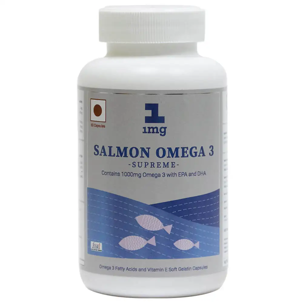 1MG Salmon Omega Supreme,  60 capsules