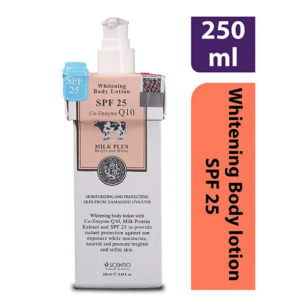 Scentio Organic Milk Plus Body Lotion Extra Spf 25