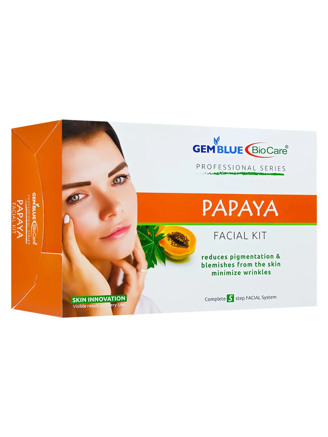 Gemblue Biocare Papaya Facial Kit (400 g)