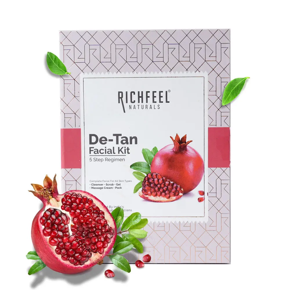 Richfeel De-Tan Facial Kit 5x50g