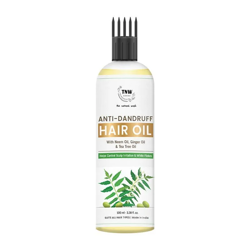 TNW The Natural Wash Anti-Dandruff Oil With Neem & Ginger