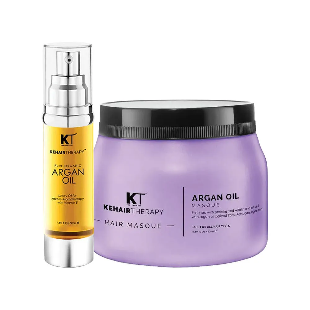 KT Professional Argan Oil Masque & Argan Oil(2 Set)