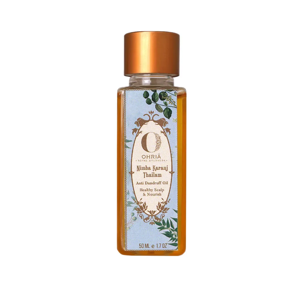 Ohria Ayurveda Nimba Karanji Thailam Anti Dandruff Oil