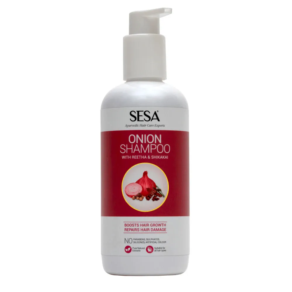 SESA Onion Shampoo with Reetha & Shikakai