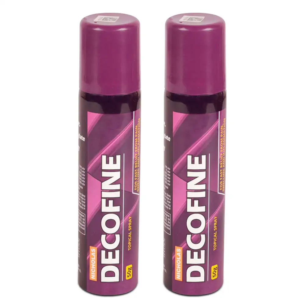 Nicholas Decofine Topical Spray -Pack of 2,  50 g