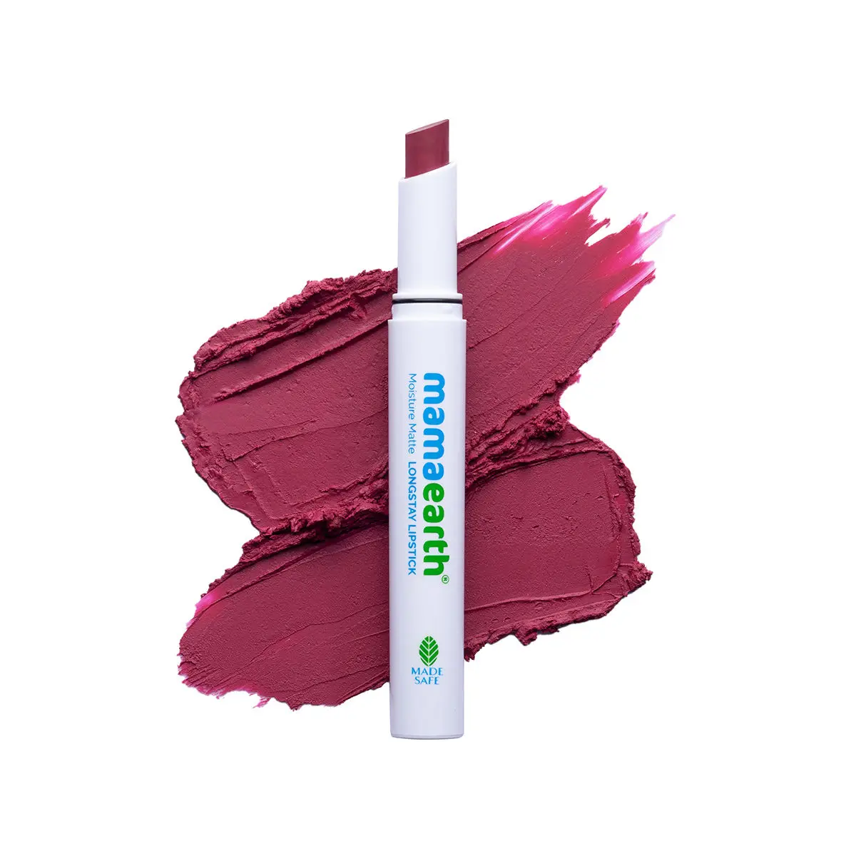 Mamaearth Moisture Matte Longstay Lipstick with Avocado Oil & Vitamin E for 12 Hour Long Stay - 03 Candyfloss Pink - 2 g