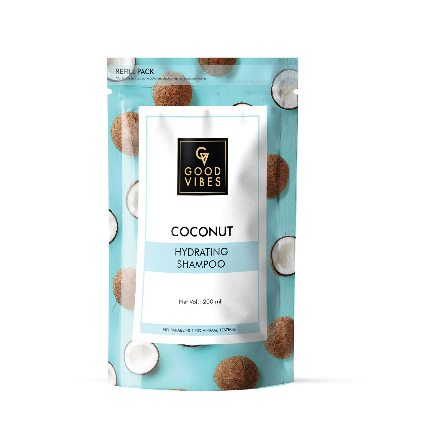 Good Vibes Hydrating Shampoo - Coconut 200 ml refill pack