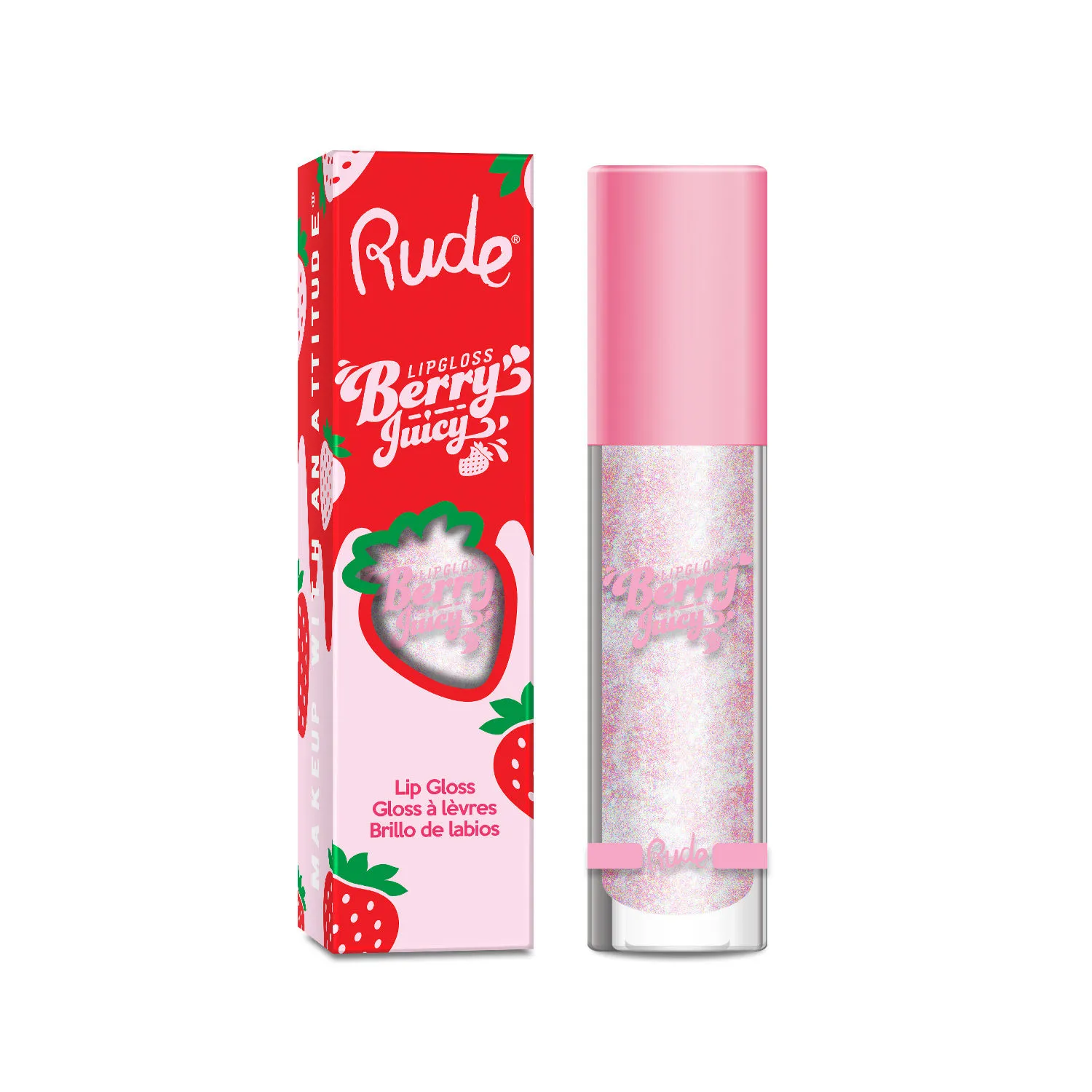 Rude Cosmetics Berry Juicy Lip Gloss - Crystalize