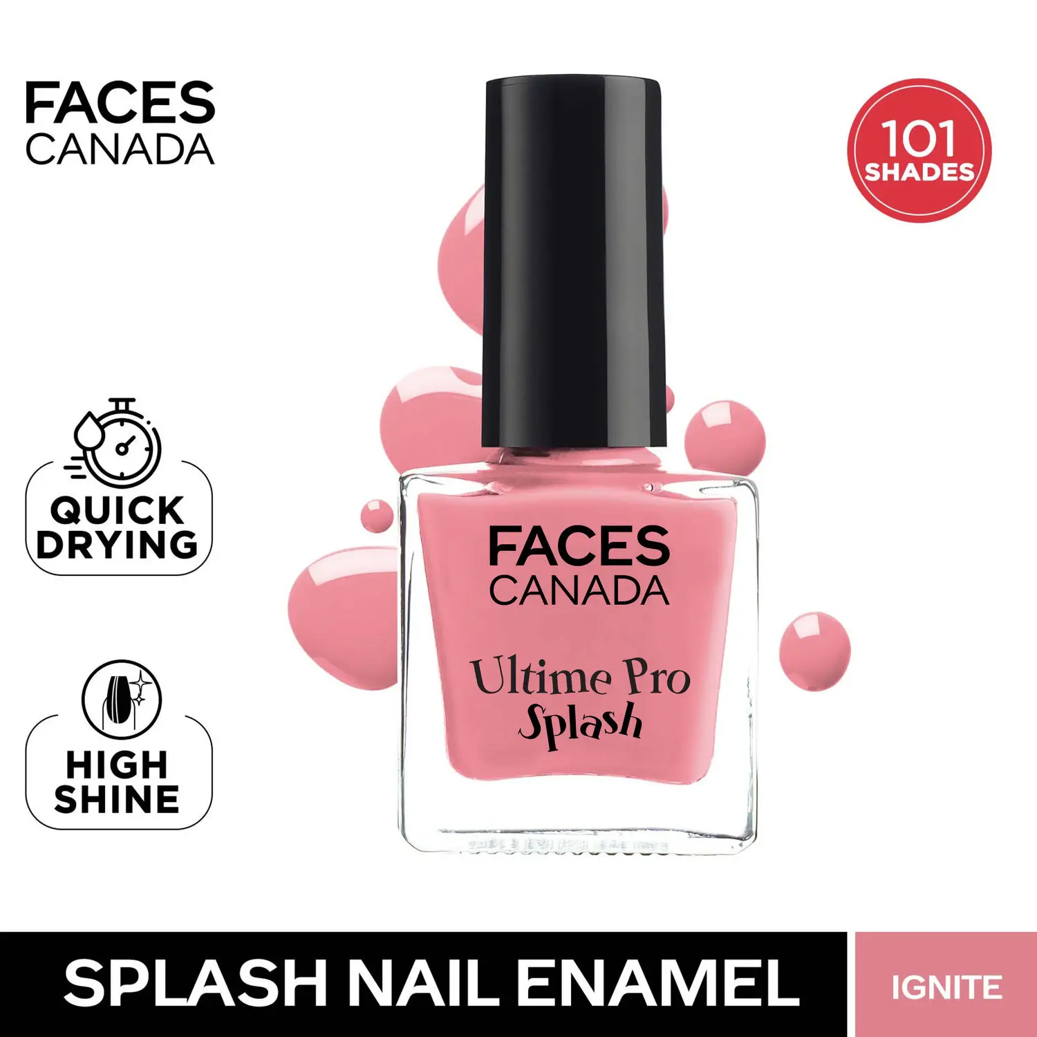 Faces Canada Ultime Pro Splash Nail Enamel Ignite 35