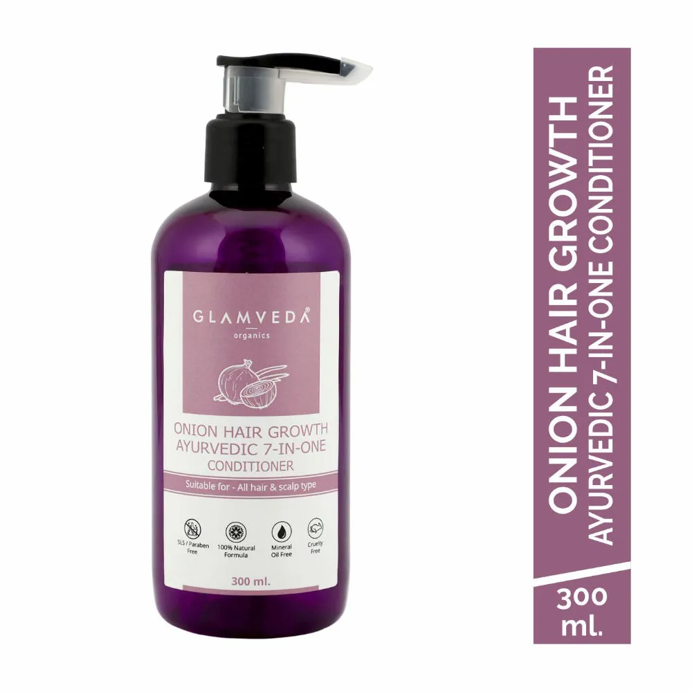 Glamveda Onion 7 In One Ayurvedic Hair Growth Conditioner