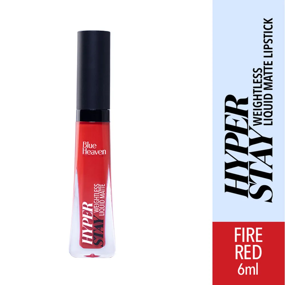 Blue Heaven Hyper Stay Weighless Liquid Matte - 04 Fire Red