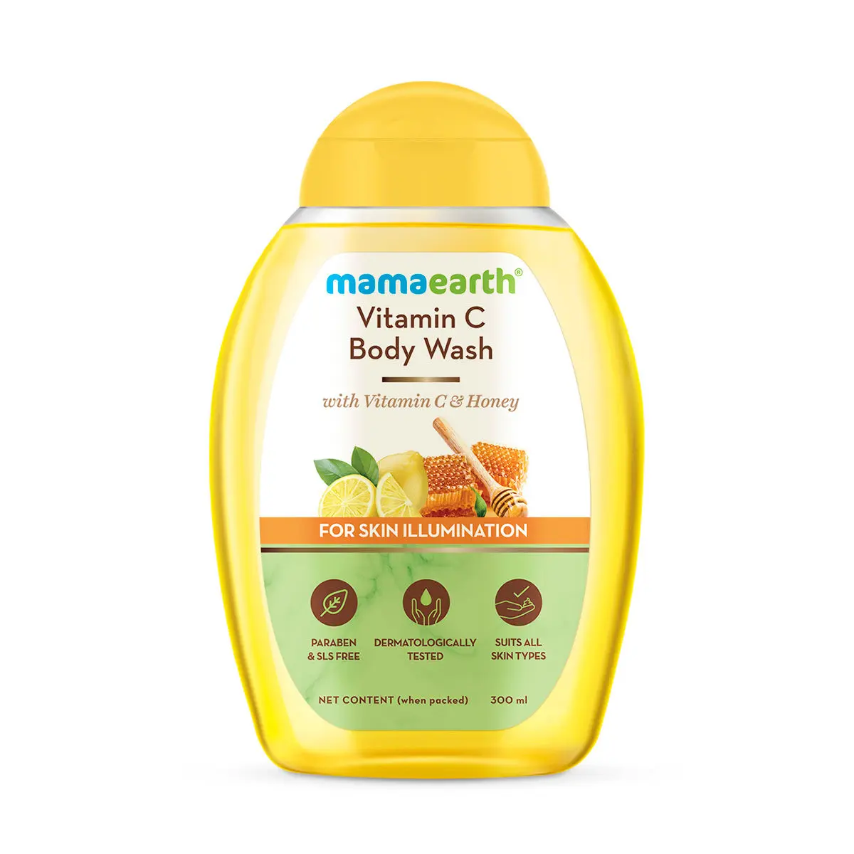 Mamaearth Vitamin C Body Wash 300 ml