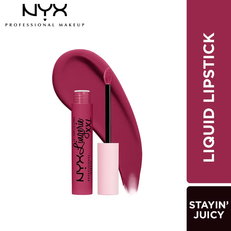 NYX Professional Makeup Lip Lingerie XXL Matte Liquid Lipstick - Staying Juicy