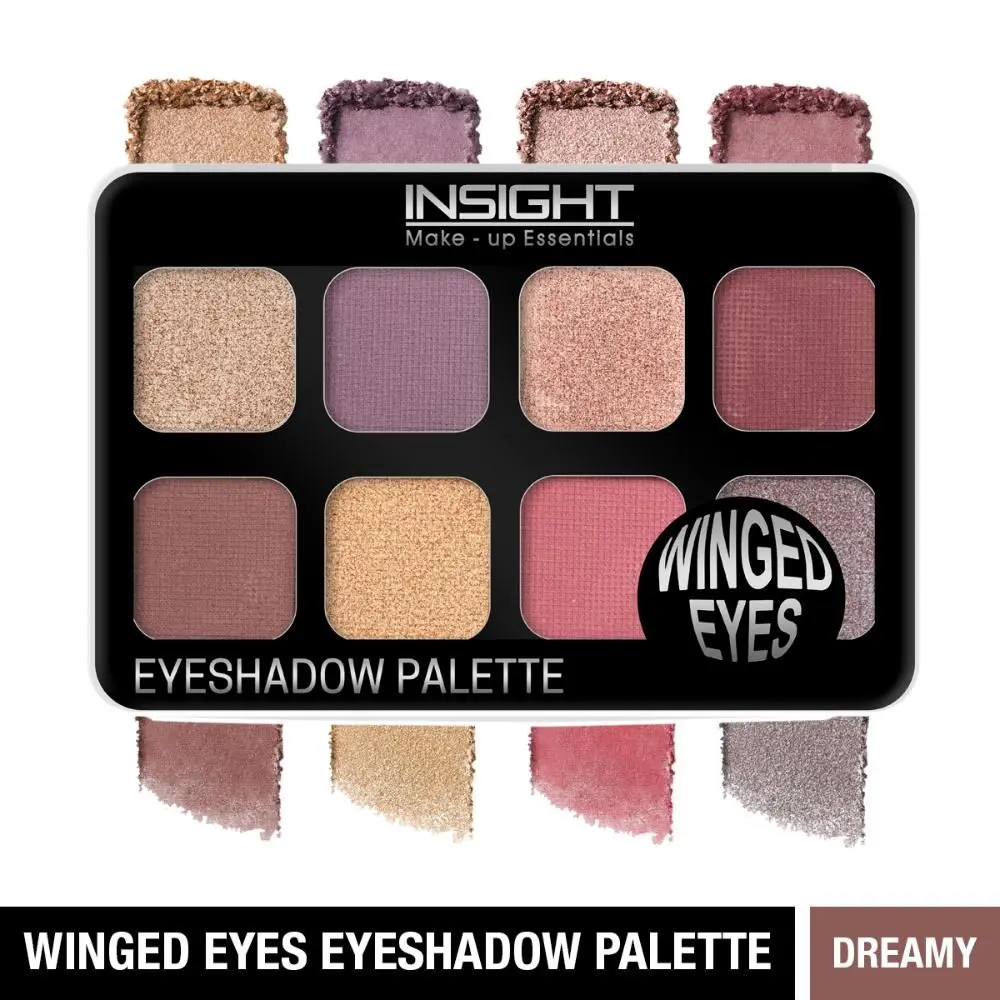 Insight Cosmetics Winged Eyes Eyeshadow Palette - Dreamy 19 gm