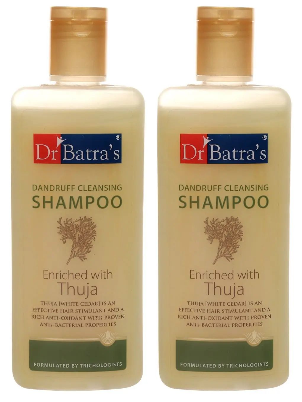 Dr Batra's Dandruff Cleansing Shampoo 200 Ml Each (Pack Of 2)