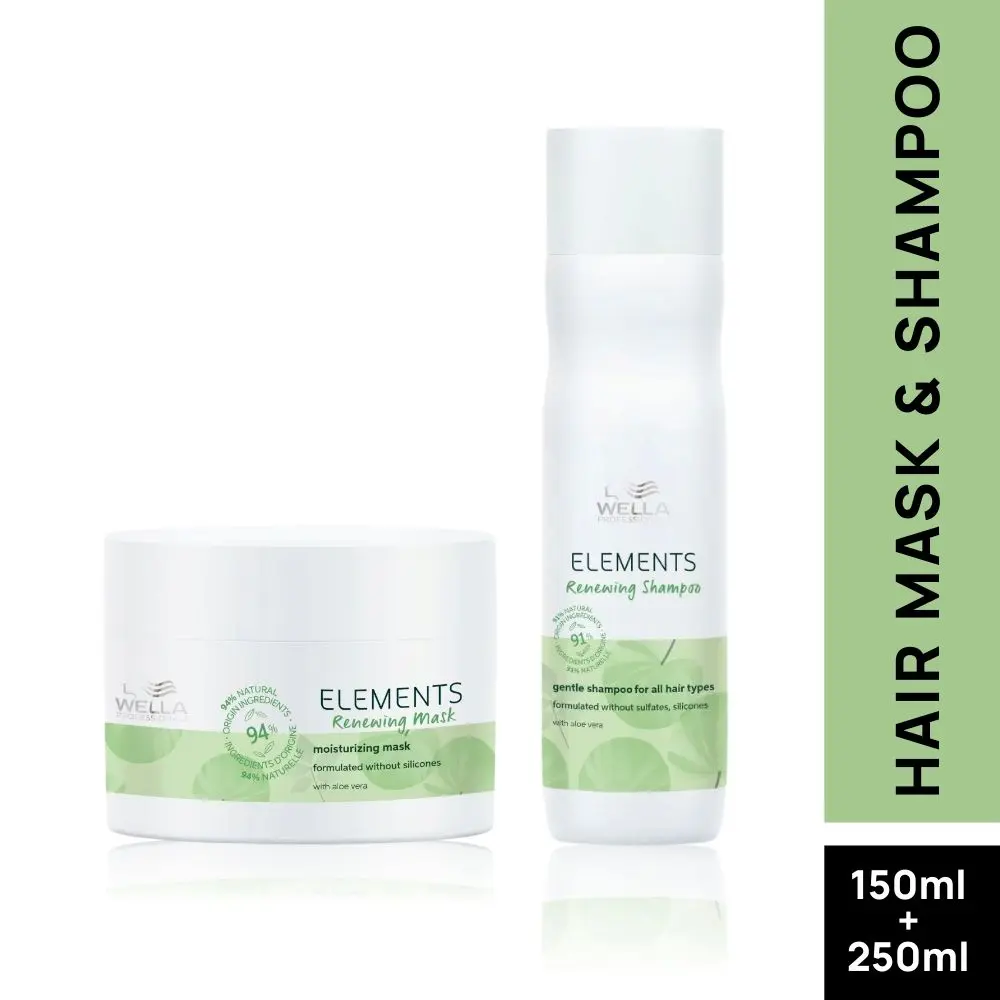 Wella Professionals Elements Renewing Shampoo and Mask Combo