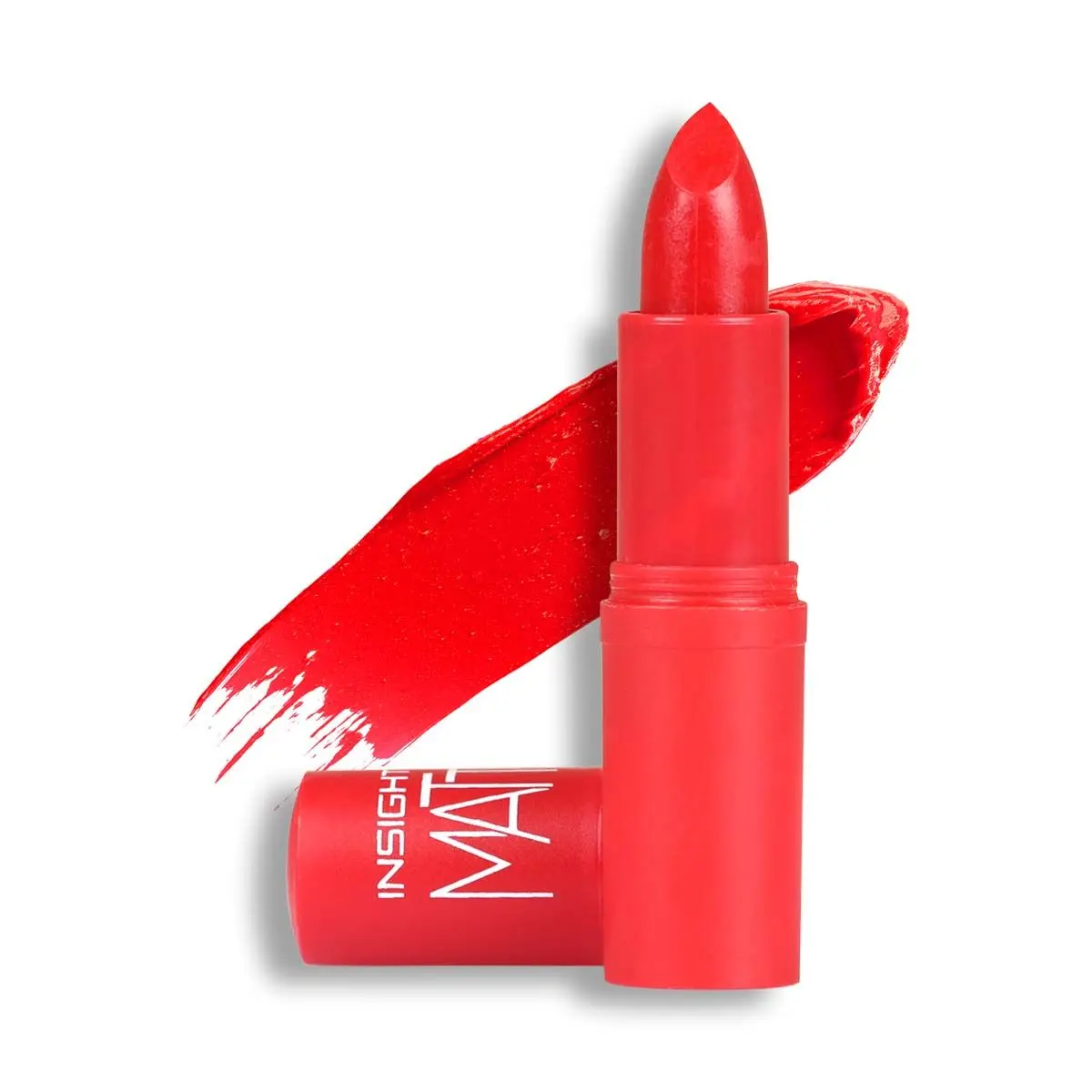 Insight Matte Lipstick (L-21)-A5-Selfie Red(4.2 Gm)