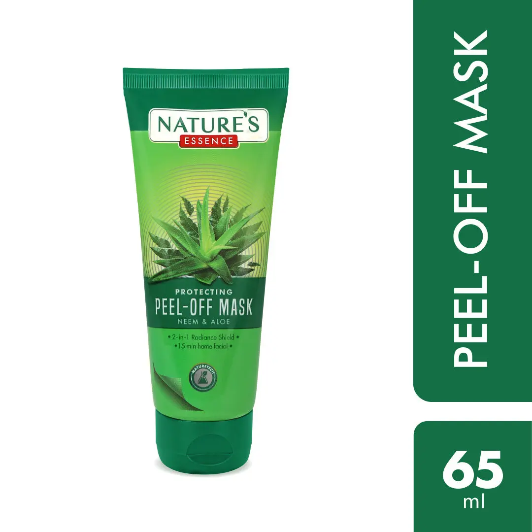 Nature's Essence Neem & Aloe Peel-Off Mask (Pack of 2)