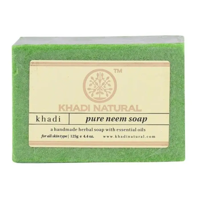 Khadi Natural Ayurvedic Pure Neem Soap (125 g)