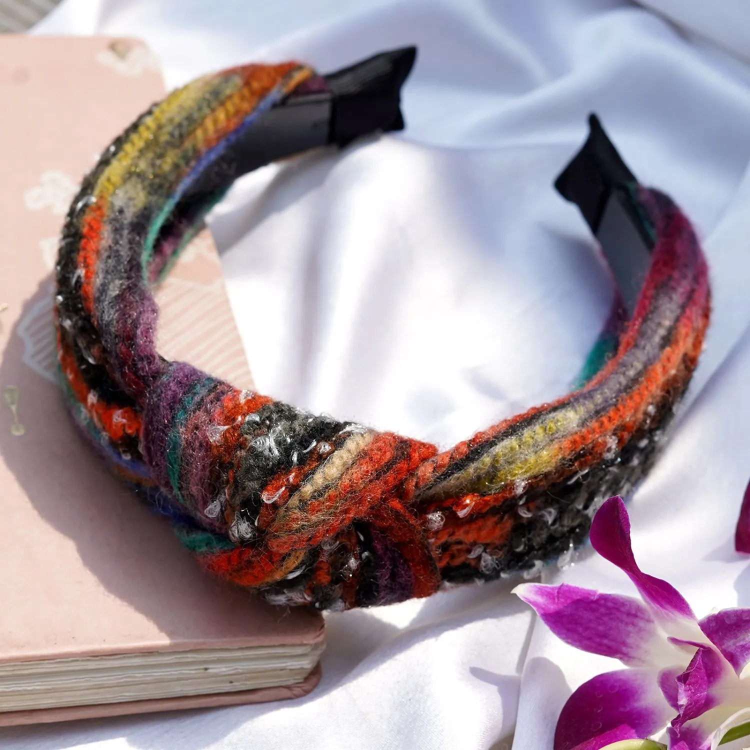 Joker & Witch Boho Soul Multicolored Knot Headband For Women