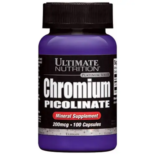 Ultimate Nutrition Chromium Picolinate,  100 capsules