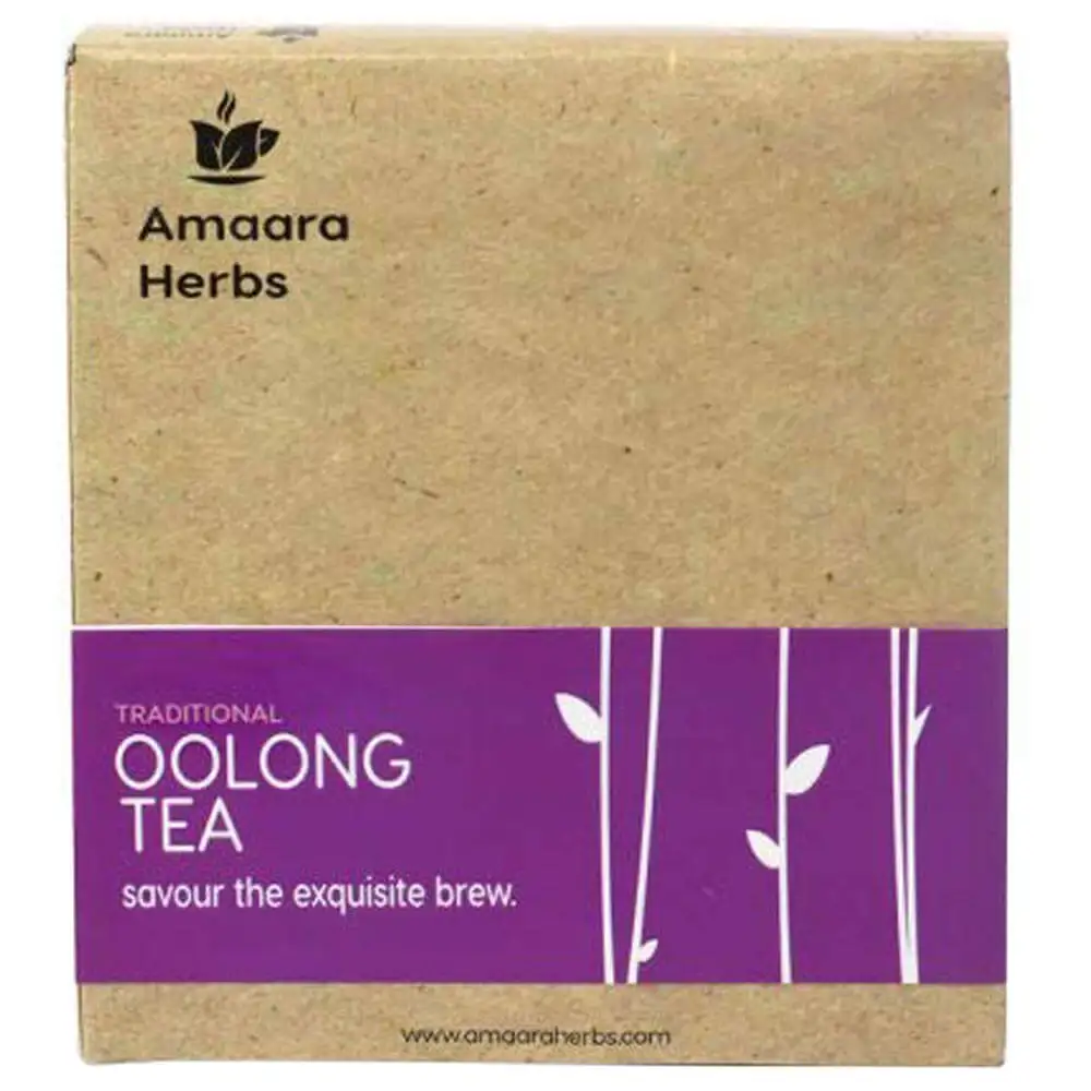 Amaara Herbs Organic Oolong Tea,  Unflavoured  50 g