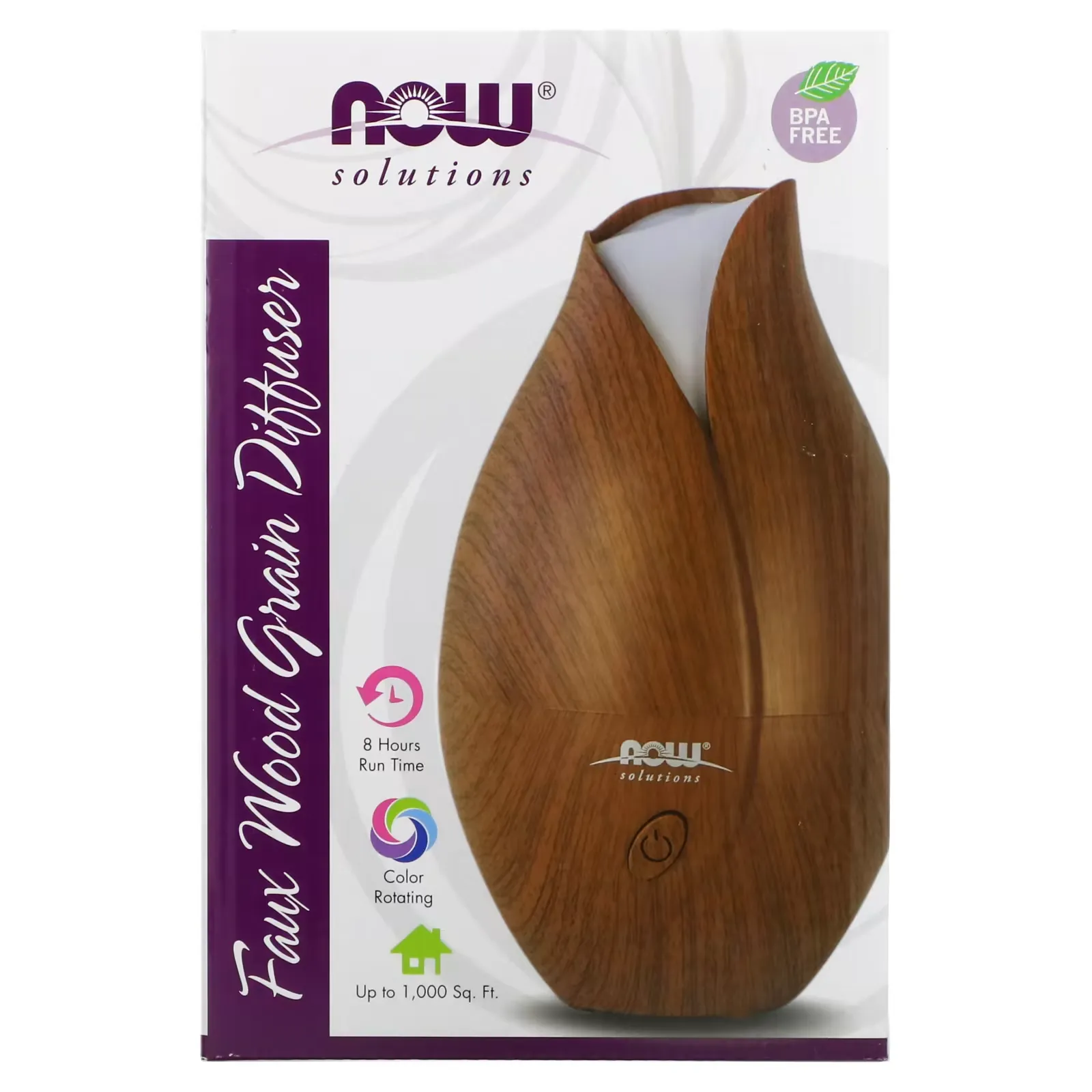 Solutions, Ultrasonic Faux Wood Grain Diffuser, 1 Piece