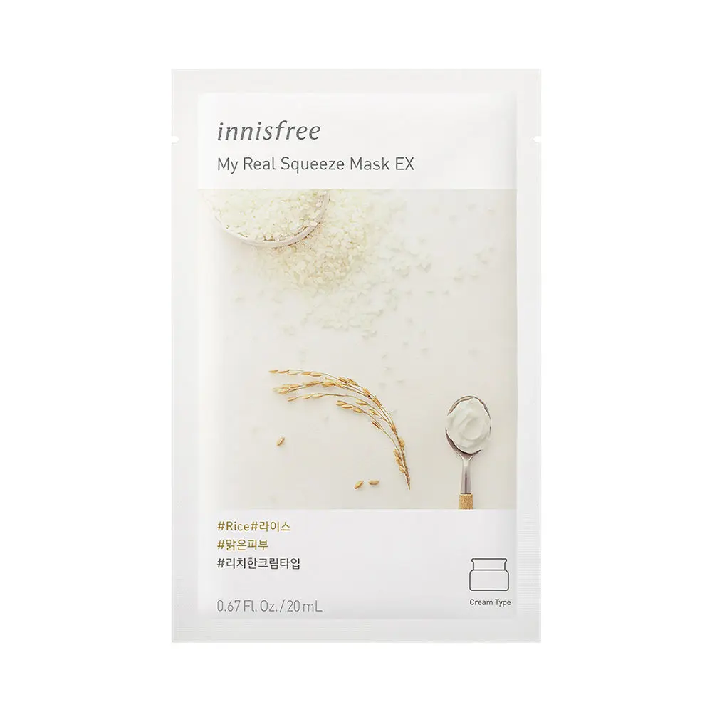 Innisfree My Real Squeeze Mask - Rice (20 ml)