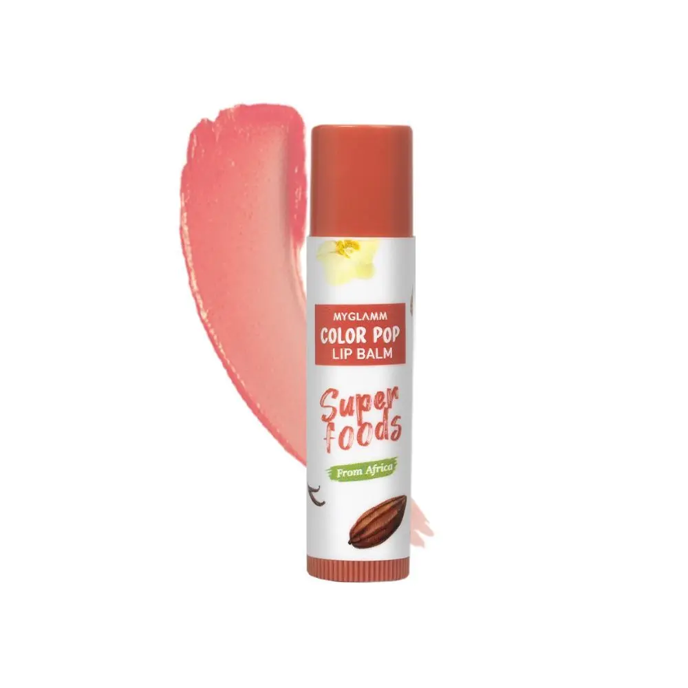 MyGlamm Color Pop Lip Balm-Cacao & Vanilla -(4.6 g)