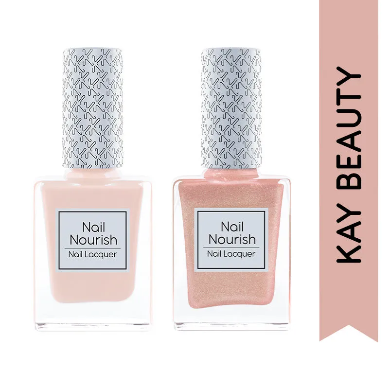 Kay Beauty Glittery Glam Nails Look With Kay Beauty Nail Enamel Nail Polish