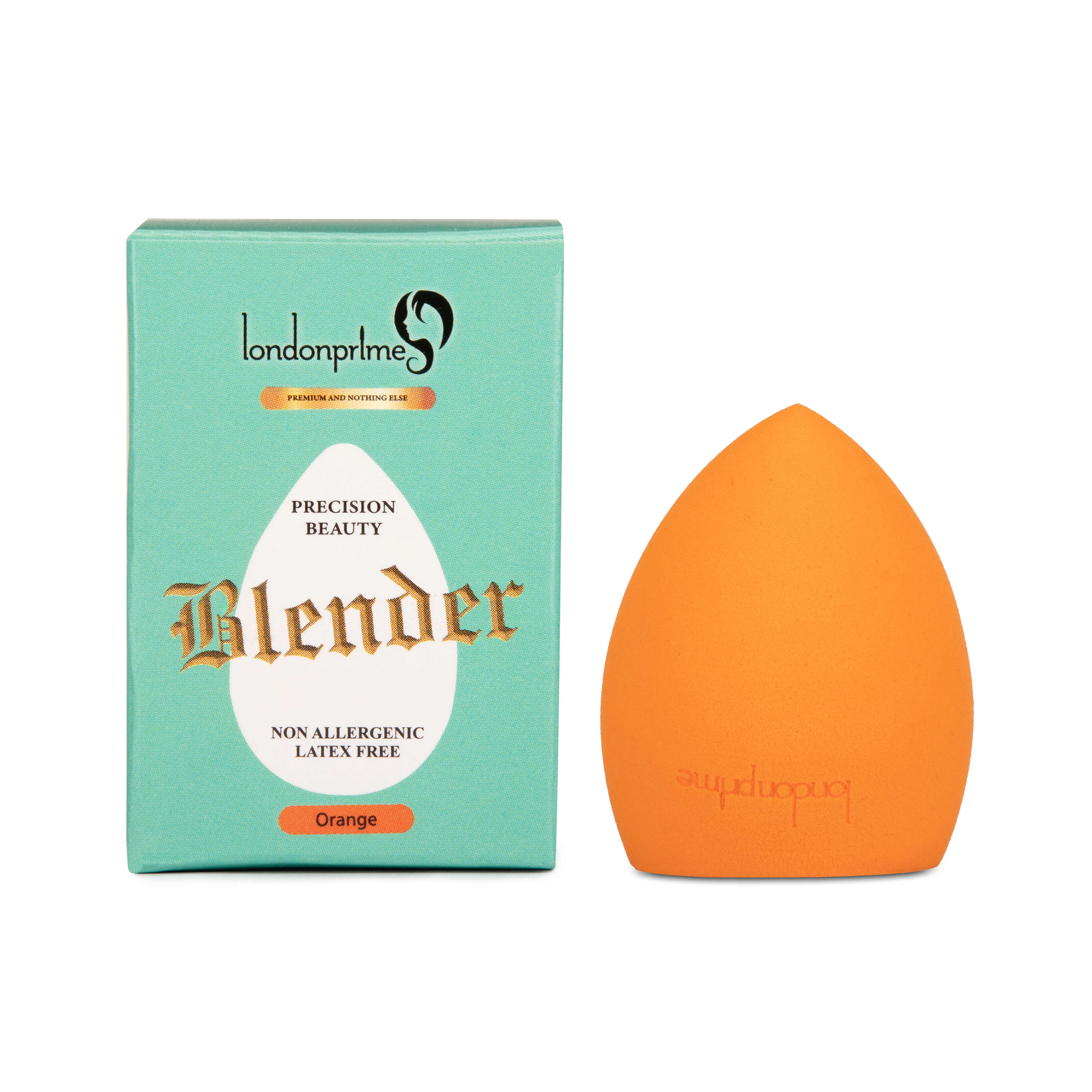 London Pride Cosmetics Prime Precision Beauty Blender - Orange