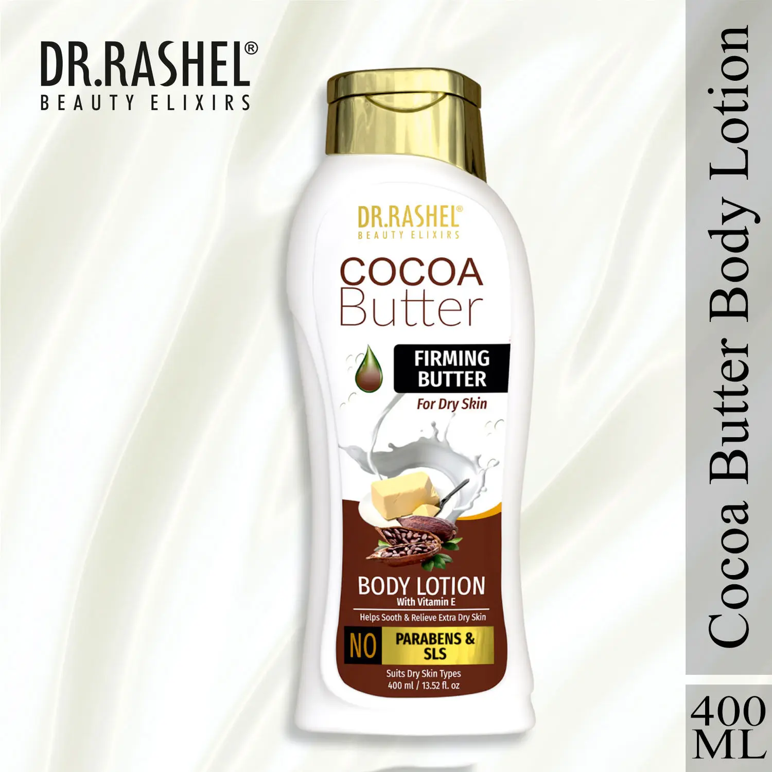 Dr.Rashel Cocoa Butter Firming Butter Body Lotion Suits Dry Skin Types (400ml)