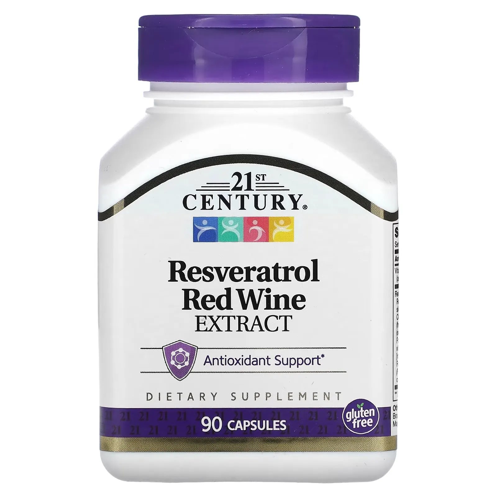 Resveratrol Red Wine Extract, 90 Capsules