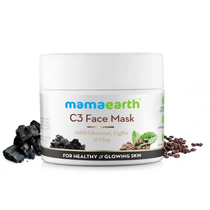 Mamaearth Charcoal, Coffee And Clay Face Mask (100 ml)