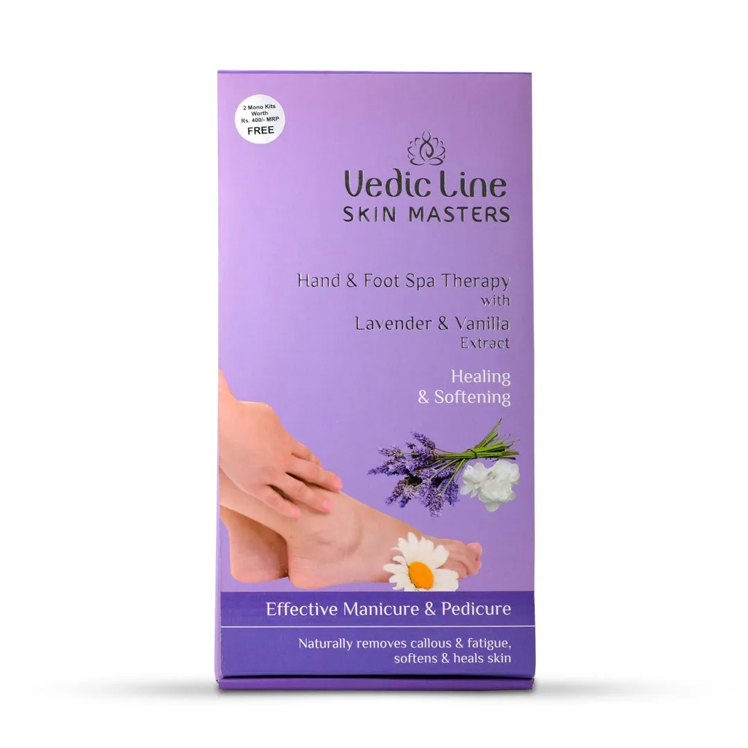 Vedic Line Hand & Foot Spa Therapy Free 2 Mono Kits Worth Rs 400/- MRP