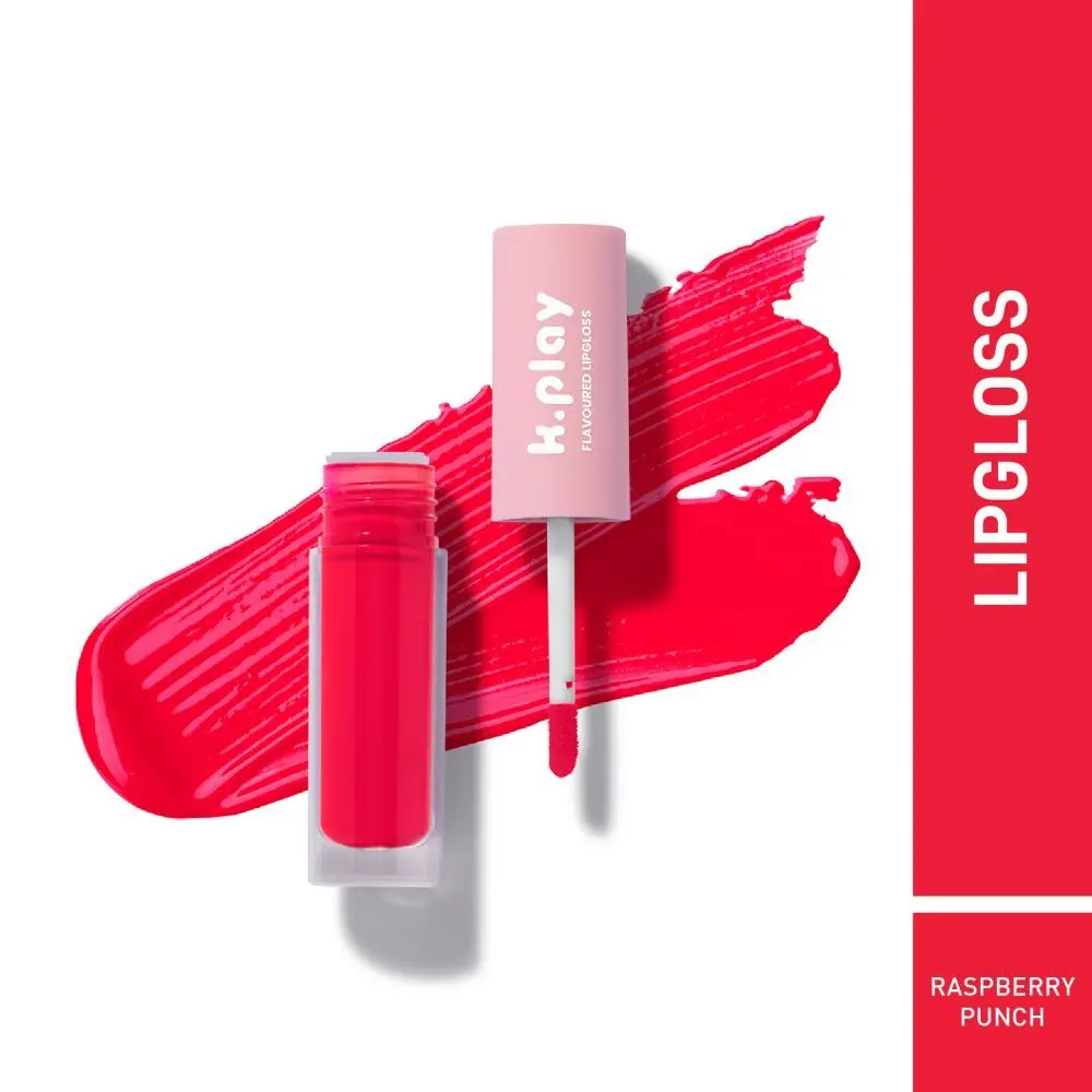 MyGlamm K.Play Flavoured Lipgloss-Raspberry Punch-4.7ml