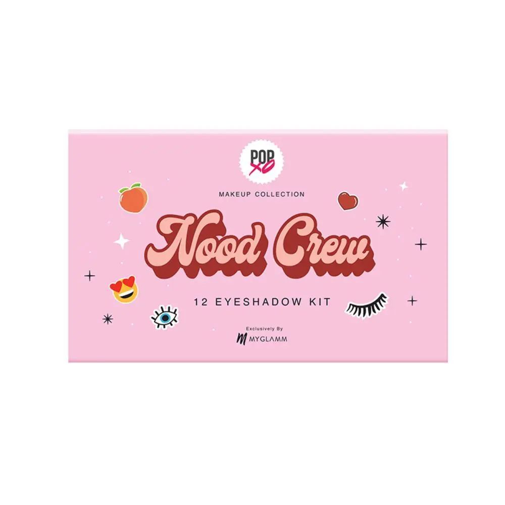 MyGlamm POPxo 12 Eyeshadow Kit-Nood Crew (8.4 g)