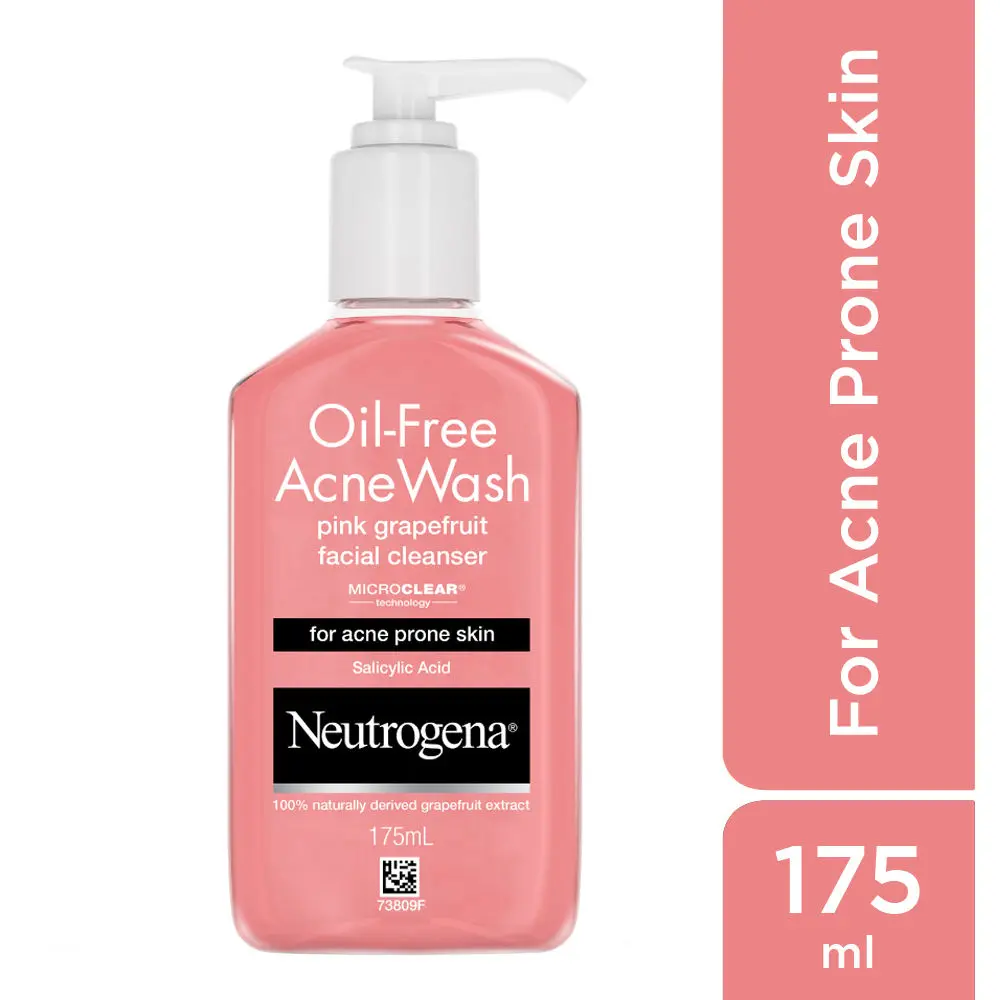 Oil Free Acne Wash Pink Grapefruit Facial Cleanser