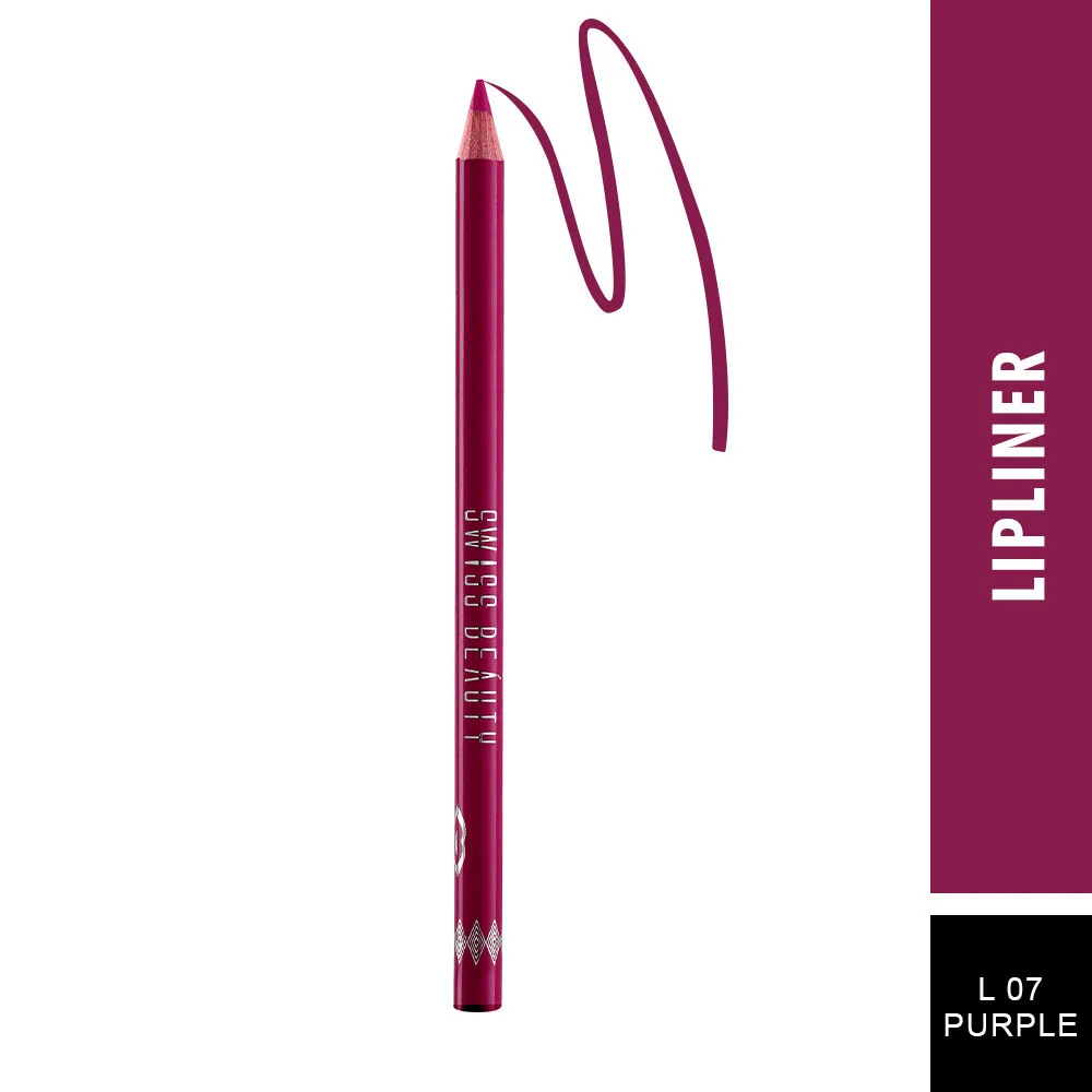 Swiss Beauty Glimmer Liner for Lips - L07 Purple